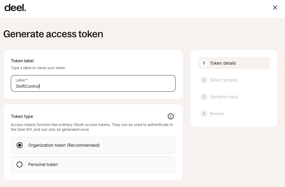 Name Deel Token